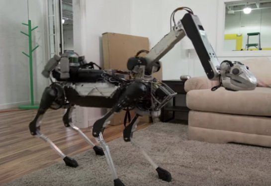 Создан оригинальный четвероногий робот компанией Boston Dynamics