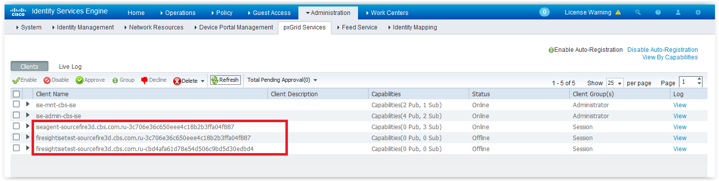 Интеграция Cisco FirePOWER и ISE - 25