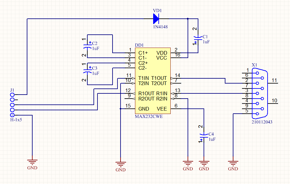 Как «чайник» делал UART <-> RS232 конвертер для Orange Pi - 19