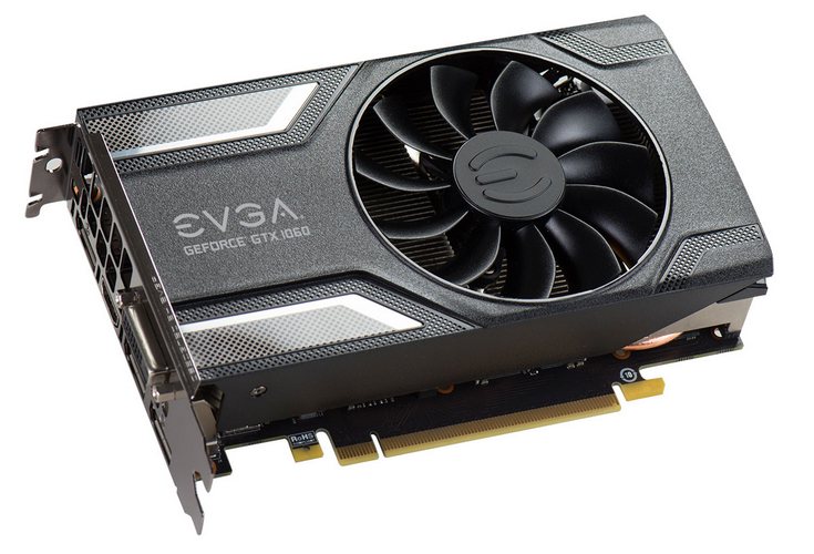 EVGA представила две видеокарты GTX 1060