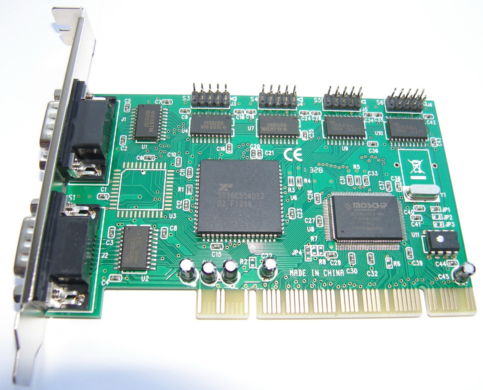 Адаптеры сопряжения RS-422 с поддержкой скоростей до 1Мбод для системной шины PCI - 2