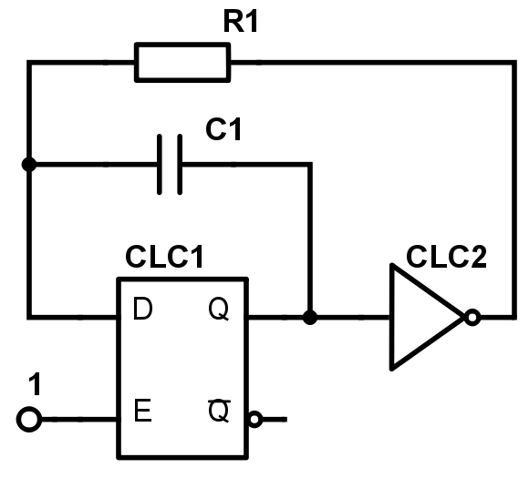 Конфигурируемые логические ячейки в PIC микроконтроллерах - 48