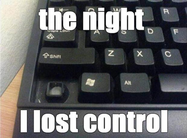 the night i lost control