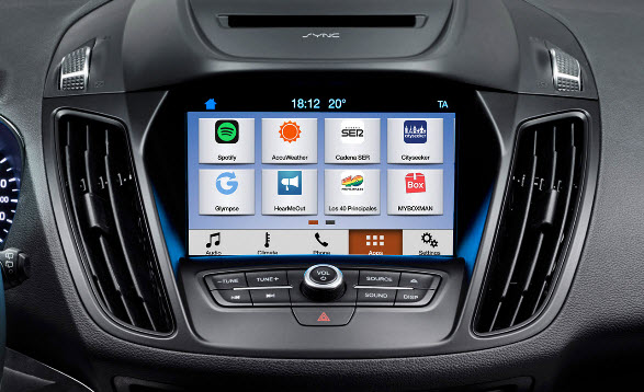 Все автомобили Ford 2017 модельного ряда получат поддержку Apple CarPlay и Android Auto