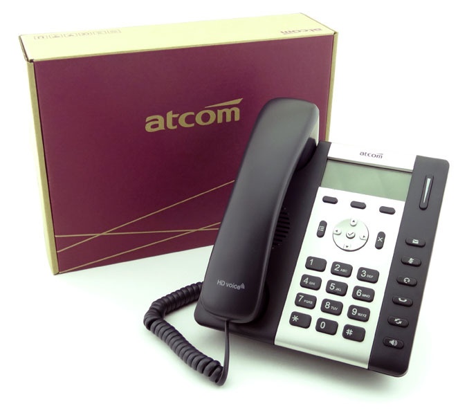 Обзор IP-телефона ATCOM R1L - 1