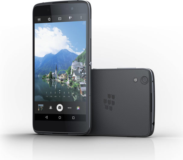 Первое изображение BlackBerry Neon демонстрирует ничем не примечательный смартфон с ОС Android