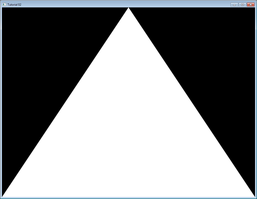 OpenGL-Tutorial. Урок 2. Первый треугольник - 2