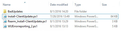 Автоматизация установки обновлений на клиентскую машину с отсевом ошибочных обновлений - 1 Автоматизация установки обновлений на клиентскую машину с отсевом ошибочных обновлений - 1