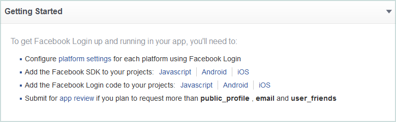Работа с Facebook API из приложений UWP - 6