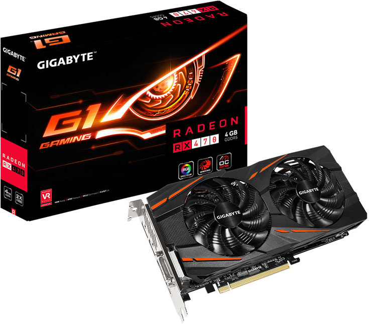 Gigabyte Radeon RX 470 G1 Gaming 4G