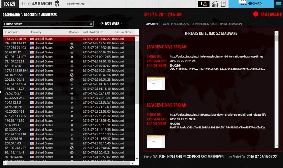 IXIA ThreatARMOR: меньше атак, меньше алармов SIEM, лучше ROI - 26