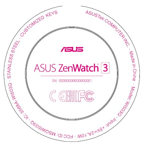 Новое поколение умных часов Asus ZenWatch 3 получит круглый дисплей