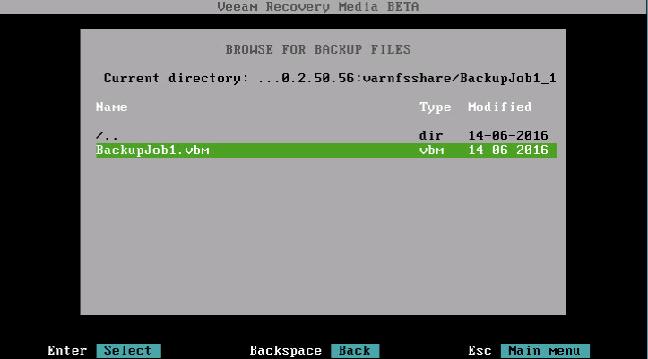 Восстановление из резервной копии с помощью Veeam Agent for Linux - 8