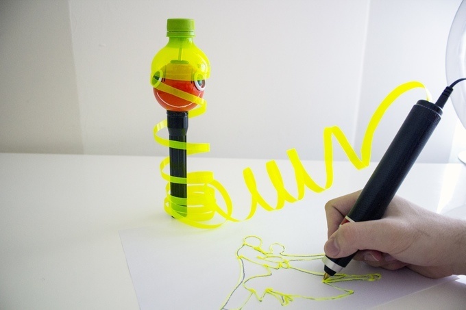 Renegade — первая в мире 3D ручка, которая работает на пластиковых бутылках - 1