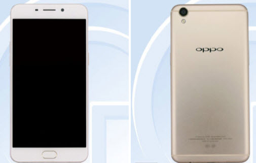Опубликованы первые изображения смартфона Oppo R9s
