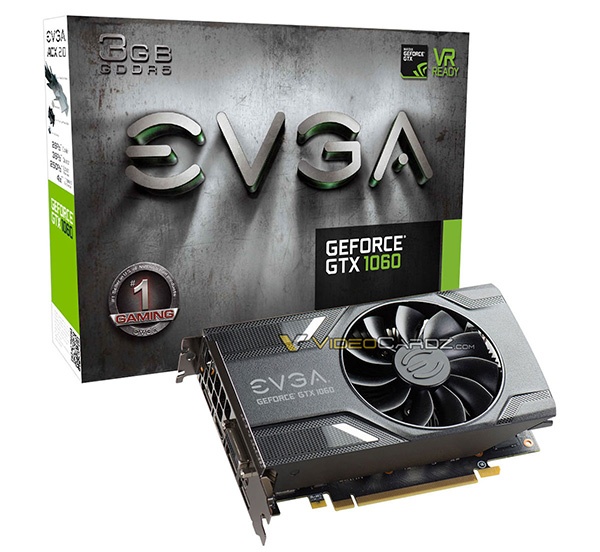 EVGA GTX 1060 3GB Mini