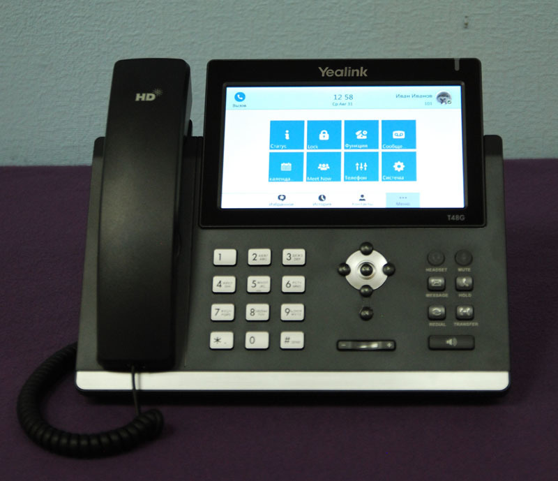 IP телефоны Yealink для работы с Microsoft Skype for Business - 2