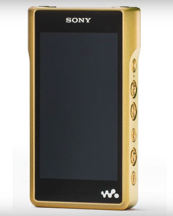Sony представила золотой плеер NWM1Z Walkman за $3200 и наушники MDR-Z1R за $2300