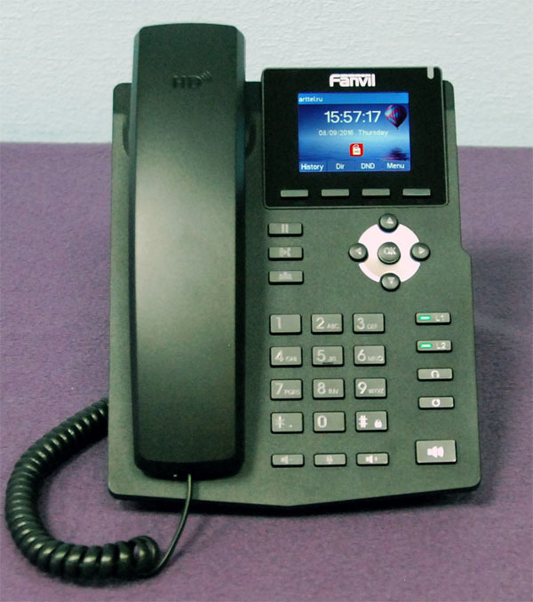 Новый IP-телефон Fanvil X3S - 2