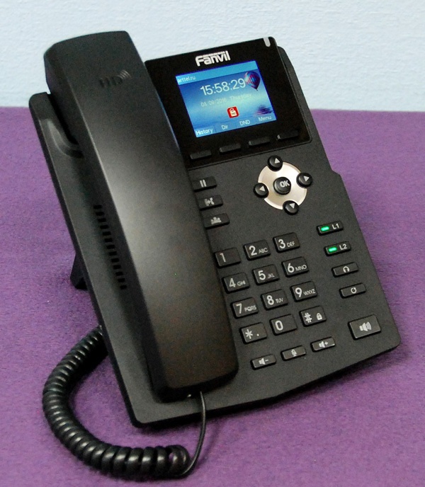Новый IP-телефон Fanvil X3S - 1