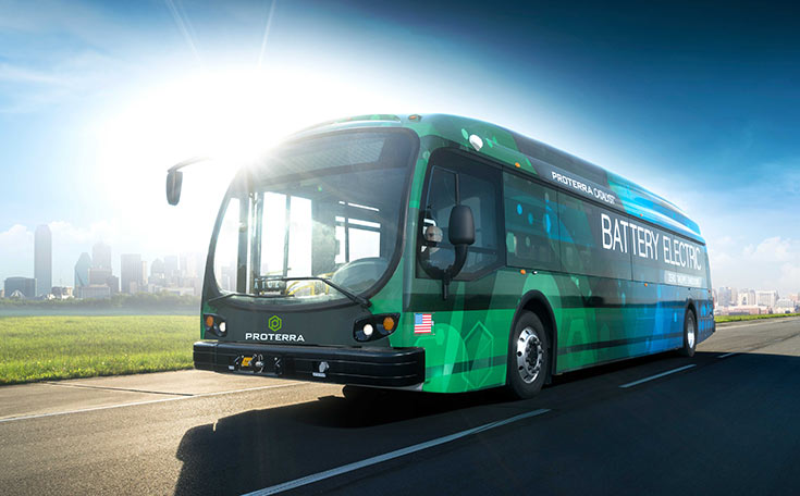 Запаса автономности электробусу Proterra Catalyst E2 хватает на целый день