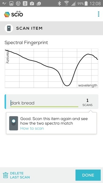 Портативный спектрометр SCiO - 38 Портативный спектрометр SCiO - 38