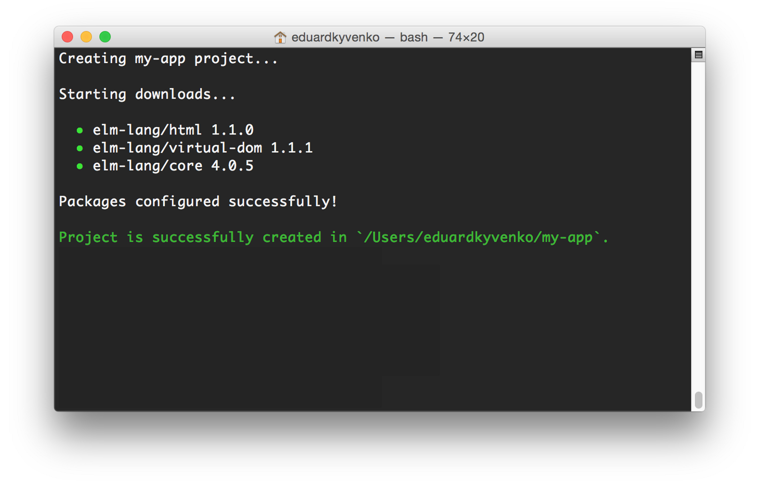 Приложение на Elm за считанные секунды - 1 image