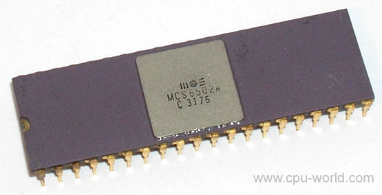 Процессор Терминатора, Бендера, Денди и Apple 2: MOS 6502 - 3