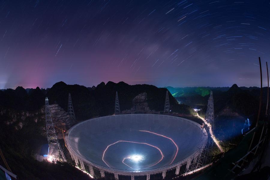 Китай открыл Небесный глаз. Сегодня начал работу крупнейший в мире радиотелескоп - 6