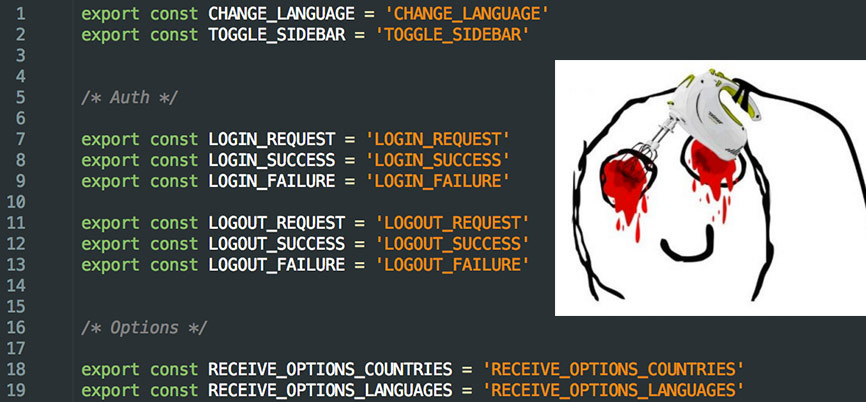 Redux Action Creators. Без констант и головной боли - 1