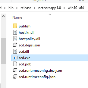 Self-contained дистрибуция .NET Core приложений - 4
