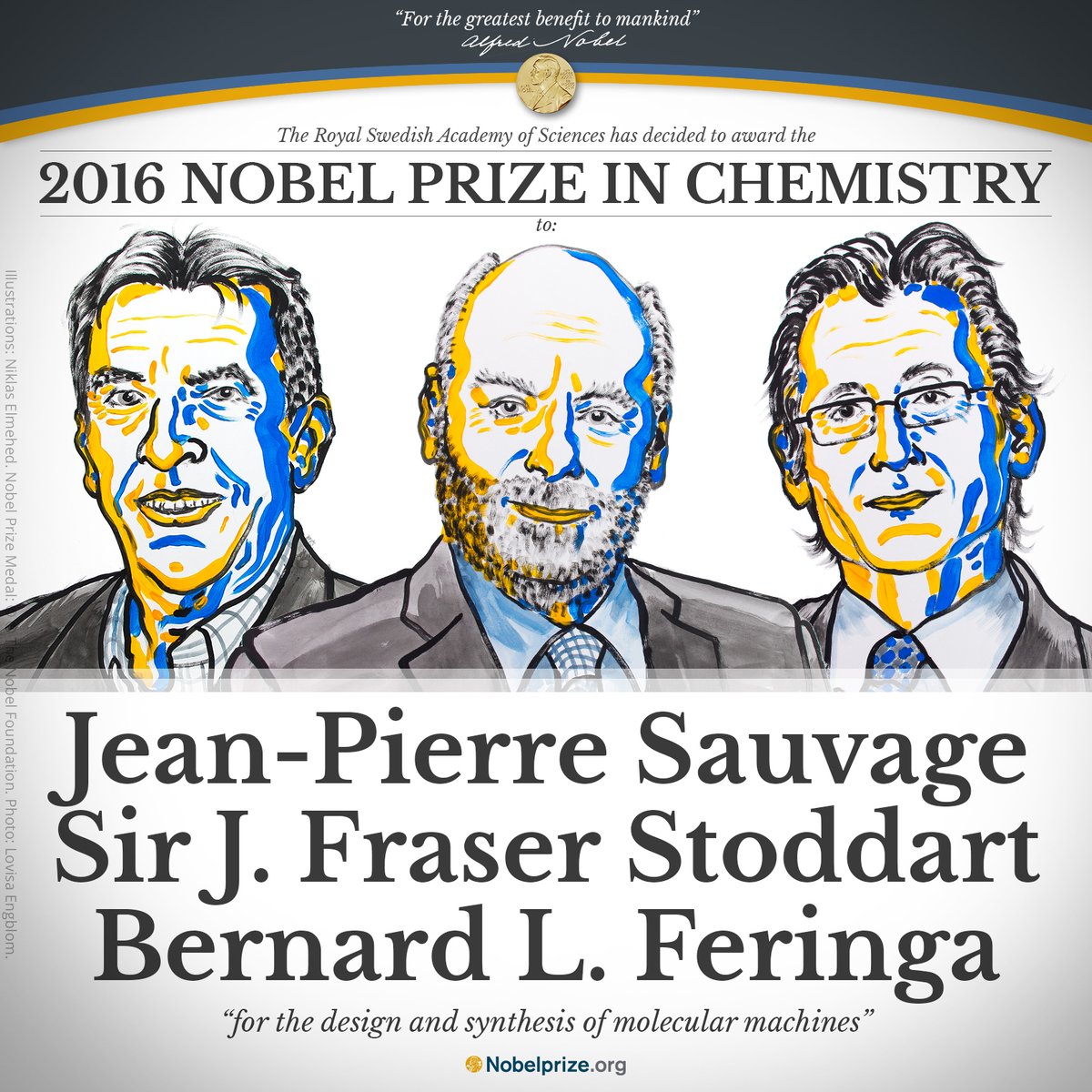 Объявлены лауреаты Нобелевской премии по химии - 1