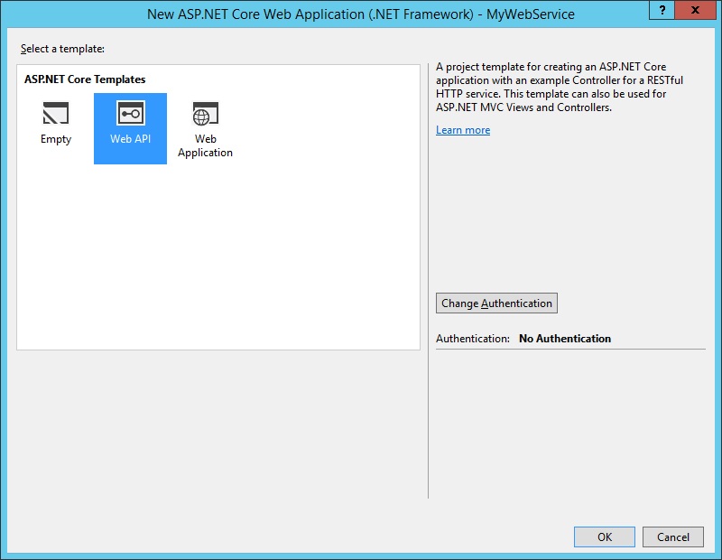 ASP.NET Core: Создание внешнего интерфейса веб-службы для приложения - 4