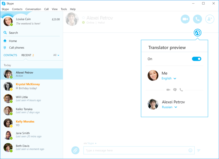 Функция синхронного перевода в Skype теперь поддерживает русский язык - 2