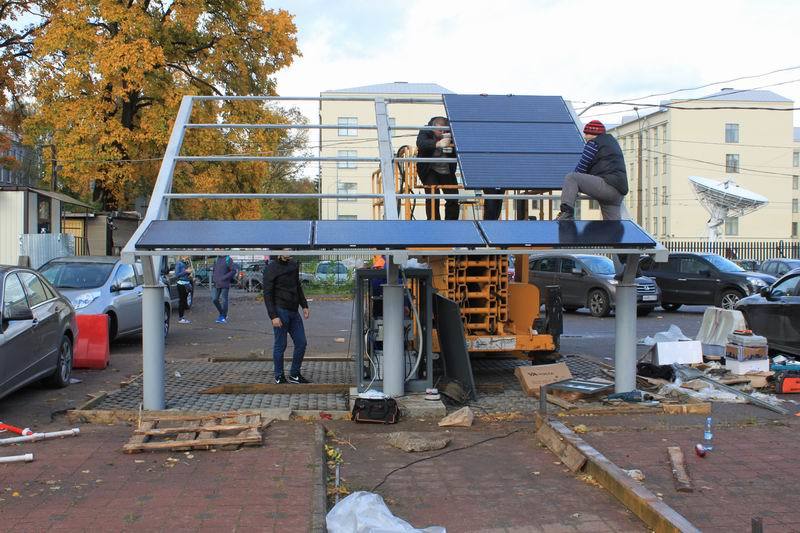 Как мы построили первую в России заправку электромобилей от солнечной энергии - 8