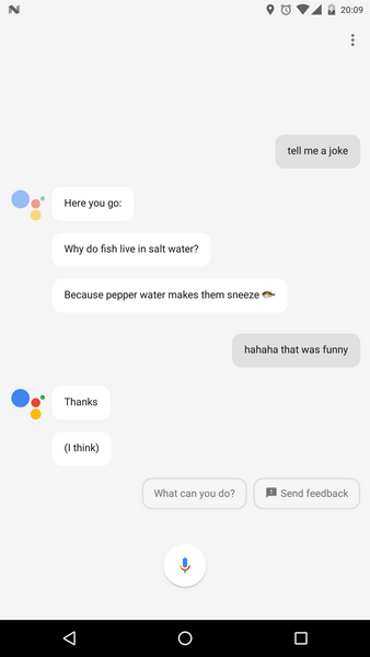 Голосовой помощник Google Assistant можно запустить на смартфоне с Android 7.0