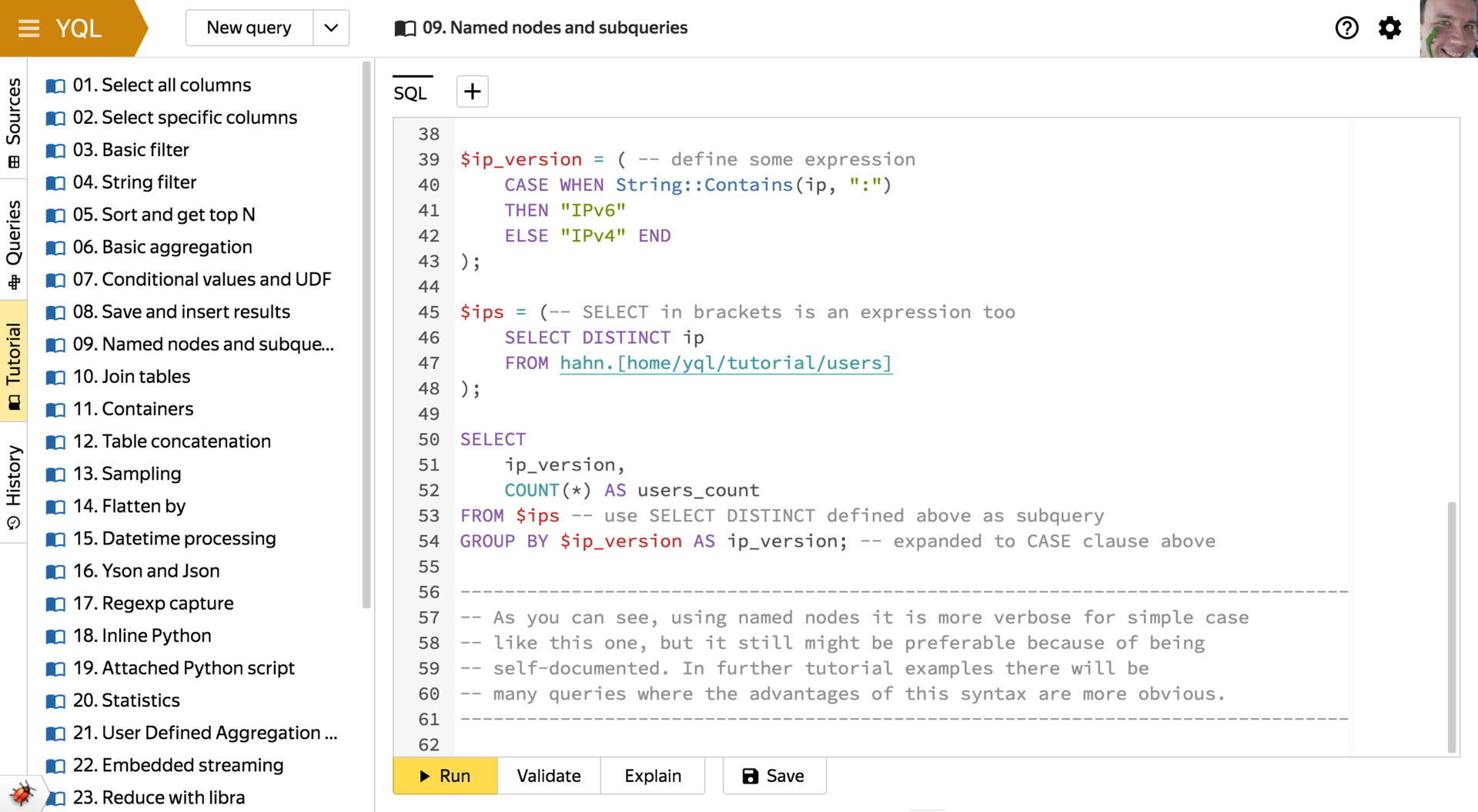 Как писать меньше кода для MR, или Зачем миру ещё один язык запросов? История Yandex Query Language - 10