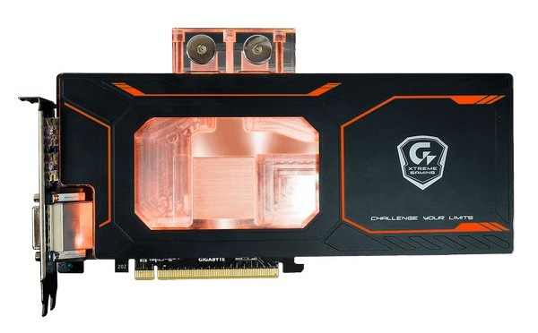 Видеокарта Gigabyte GeForce GTX 1080 Xtreme Gaming WaterForce WB 8G оснащена водоблоком