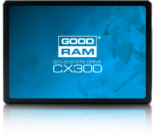Накопители Goodram CX300 типоразмера 2,5 дюйма имеет толщину 7 мм