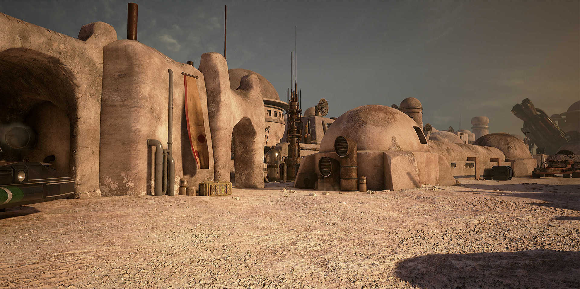 Создание сцены из Star Wars в Unreal Engine 4 - 13