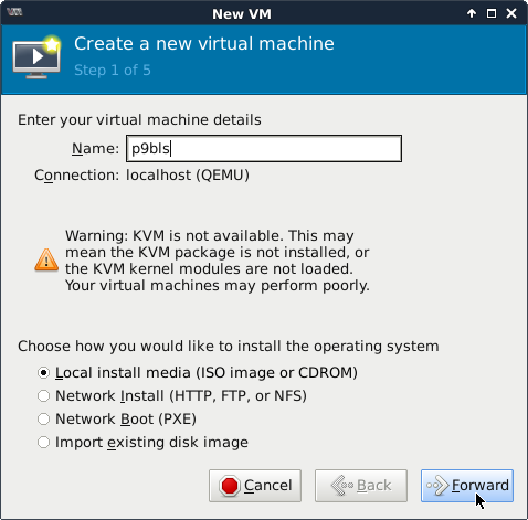 QEMU-KVM и установка Windows - 2