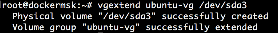 Добавляем места на диске для Linux–сервера в облаке Azure Pack Infrastructure, а заодно и разбираемся с LVM - 19