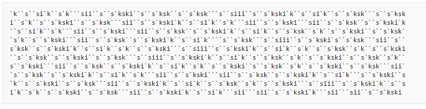Примеры кода на 39 эзотерических языках программирования - 32