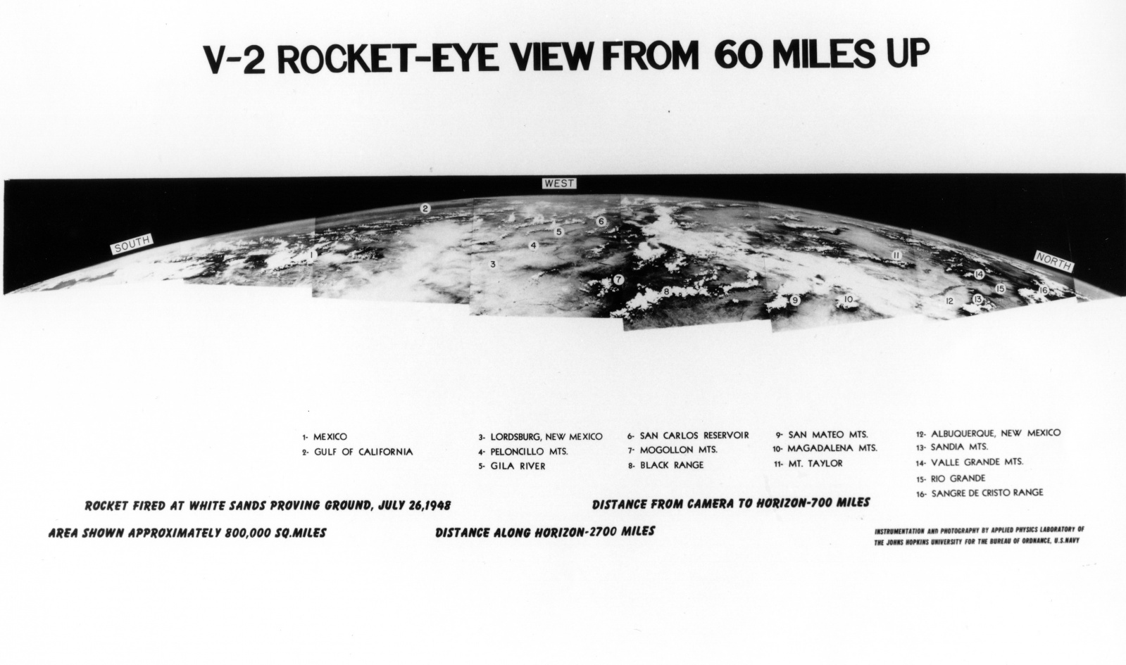 70 лет первой фотографии Земли из космоса - 2