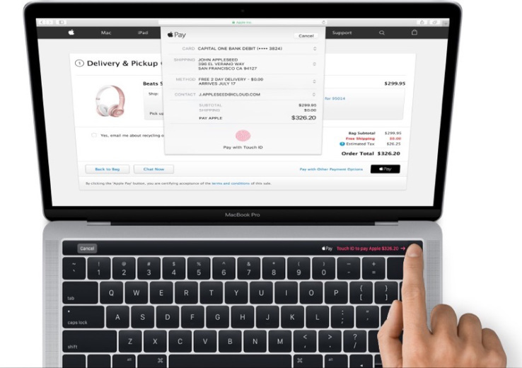Первый слух: OLED-дисплей и Touch ID в новом Macbook Pro - 1