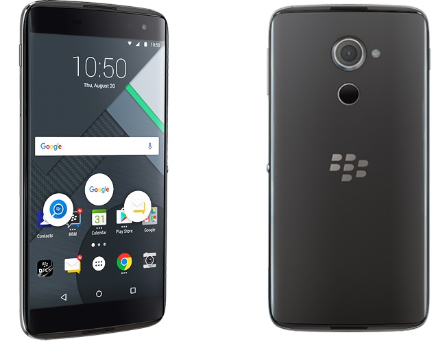 BlackBerry представила смартфон DTEK60