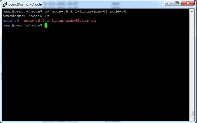 Установка node.js на Raspberry Pi - 7