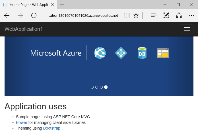 ASP.NET Core: Развертывание веб-приложения в службе приложений Azure с помощью Visual Studio - 18