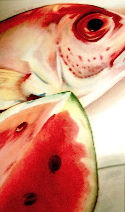 Fish Out Of Watermelon by Joan Pollak