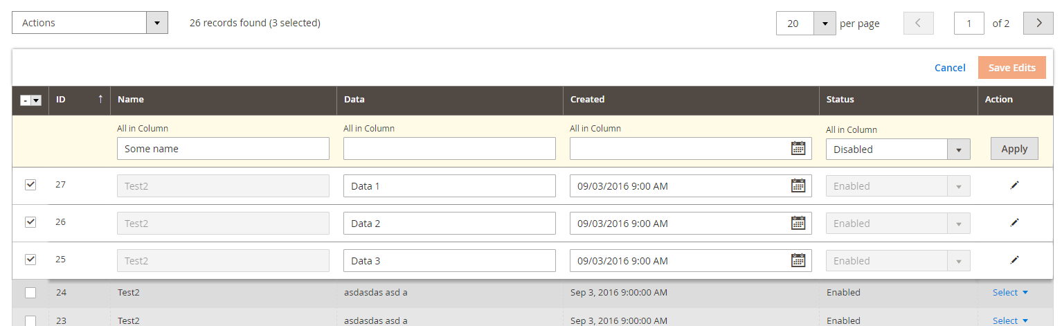 Magento 2. Ui Grid - 25